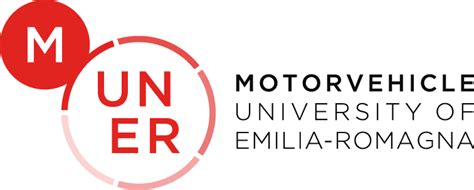 Logo della Motorvehicle University of Emilia-Romagna (MUNER) con le case automobilistiche partner