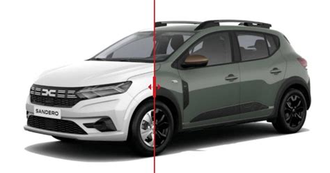 Dacia Sandero Streetway e Stepway a confronto