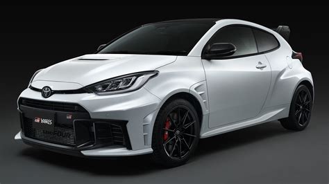 Prospetto frontale della Toyota GR Yaris
