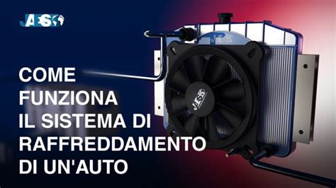 Parti principali del sistema di raffreddamento di un'auto