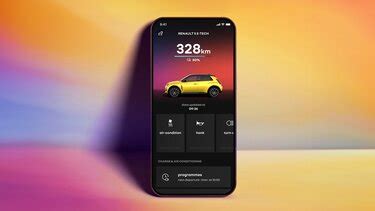 Screenshot dell'app My Renault