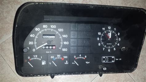 Contachilometri Fiat Uno Turbo Mk1