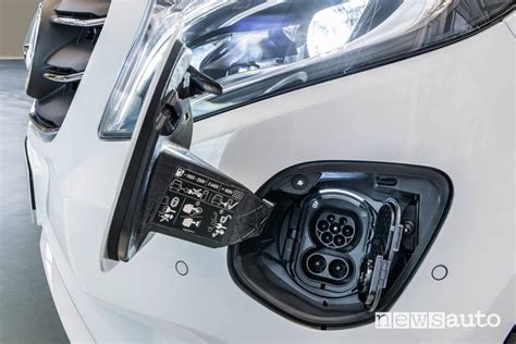 Connettore di ricarica CCS del Mercedes eVito