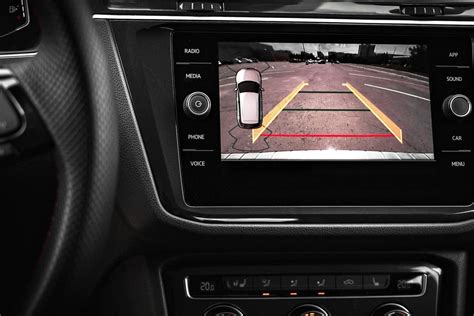 Telecamera di retromarcia installata su Volkswagen Golf 7