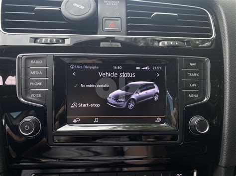 Unità multimediale Volkswagen Golf 7