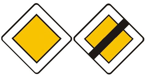 Segnale Strada con Diritto di Precedenza