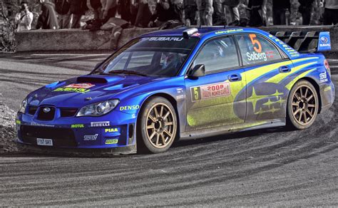 Subaru Impreza WRX rally car