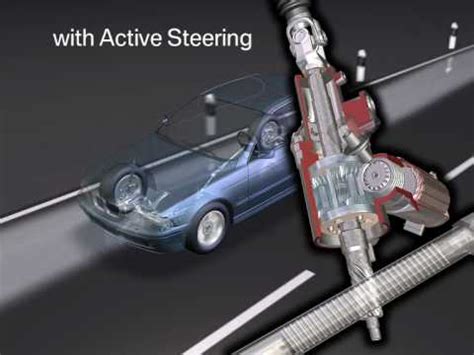 Illustrazione funzionamento Active Steering BMW
