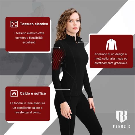 Schema comparativo abbigliamento intimo e funzionale