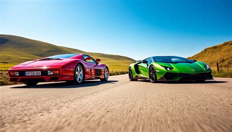 Galleria fotografica delle supercar Ferrari e Lamborghini più iconiche