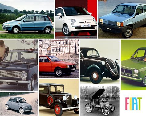 Cronologia dei modelli Fiat più venduti dagli anni '70 agli anni '90
