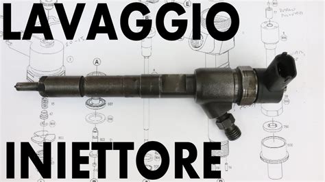 schematico di un iniettore bloccato in posizione aperta