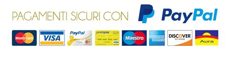 Logo PayPal e Stripe per pagamenti sicuri