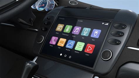 Interfaccia moderna di Android Auto su un display automobilistico