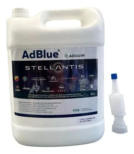 tabella coperture garanzia Stellantis AdBlue