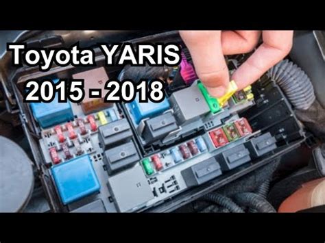 Scatola fusibili Toyota Yaris 2003