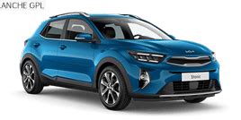 Immagine collage dei modelli Kia disponibili con motorizzazione GPL: Picanto, Rio, Stonic, XCeed, Sportage