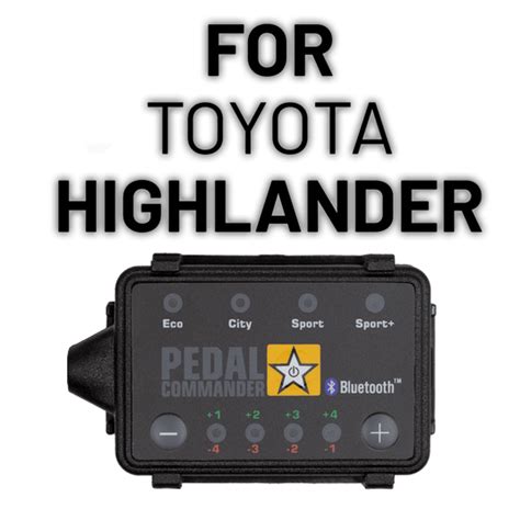 Pedal Commander per Toyota Highlander