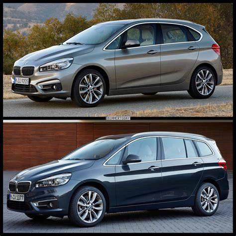 Confronto dimensioni BMW Serie 2 Gran Tourer vs Serie 2 Active Tourer
