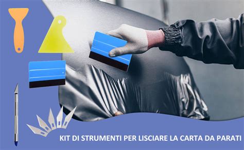 Schema di pulizia e applicazione di una calamita per auto