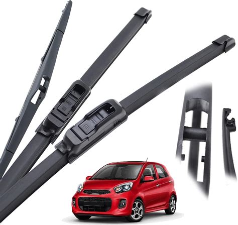 Tergicristallo in azione sulla Kia Picanto