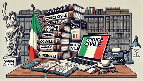 Illustrazione del Codice Civile con focus sull'articolo 1490