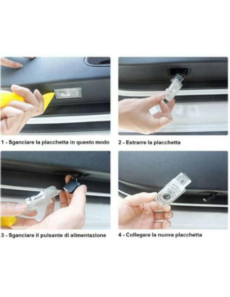 Schema smontaggio luce sottoporta auto
