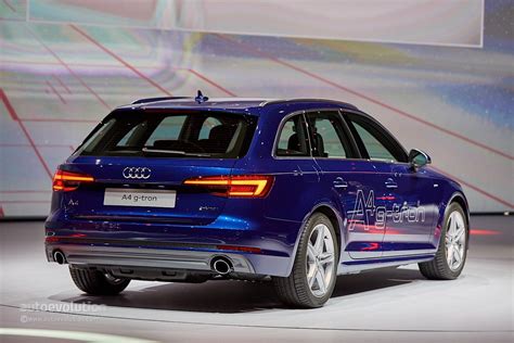 Audi A4 g-tron in primo piano
