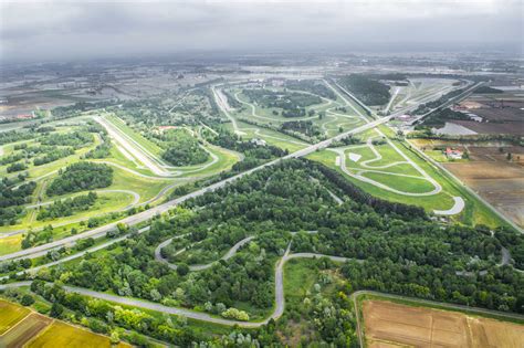Mappa del Balocco Proving Ground con evidenziate le principali piste
