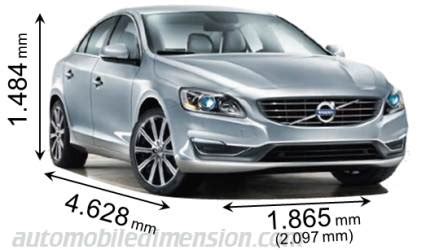 Dimensioni Volvo S60