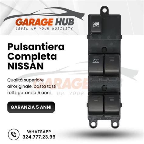 Pulsantiera alzacristalli Nissan Navara