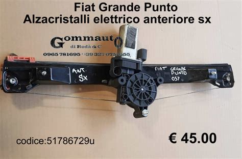 motorino alzacristalli Fiat Grande Punto