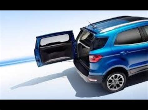 Portellone posteriore della Ford EcoSport con apertura laterale