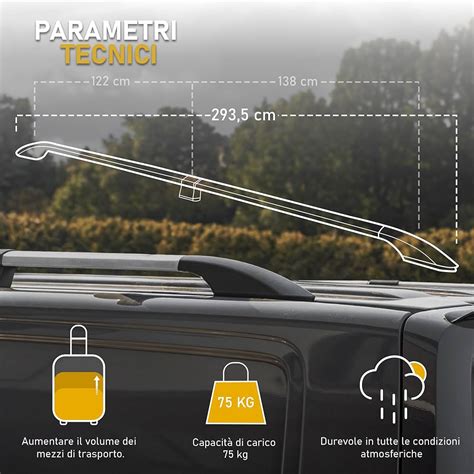 auto con portasci sul tetto