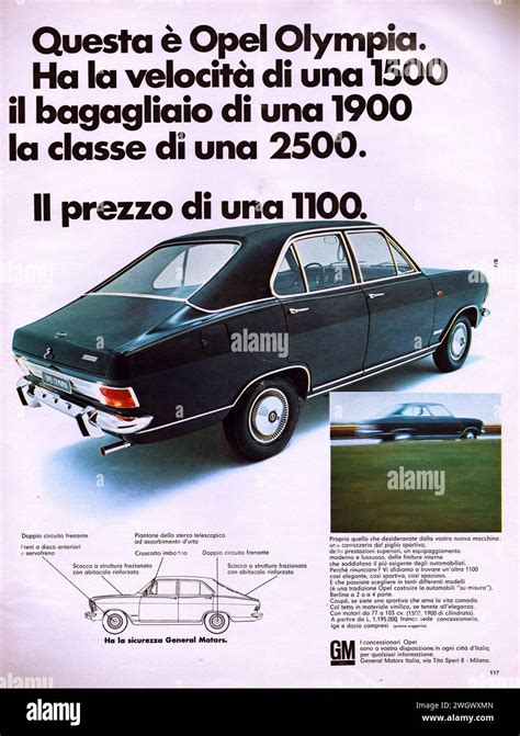 Vecchia pubblicità Opel per biciclette