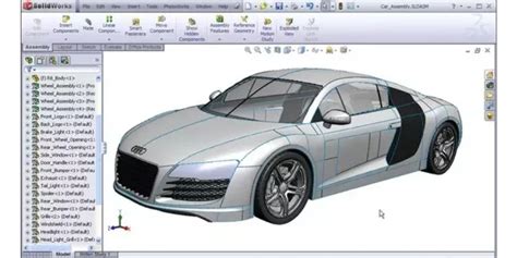 3D Car Model Software Interface