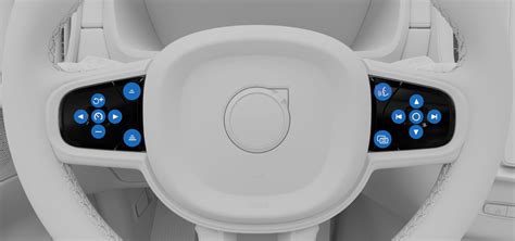 Pulsanti sul volante Renault per navigazione menu