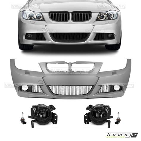 BMW E90 front bumper with M-Tech kit
