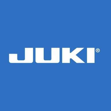 Logo Juki e un cartello che indica 