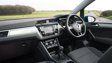 Volkswagen Touran interior with central console