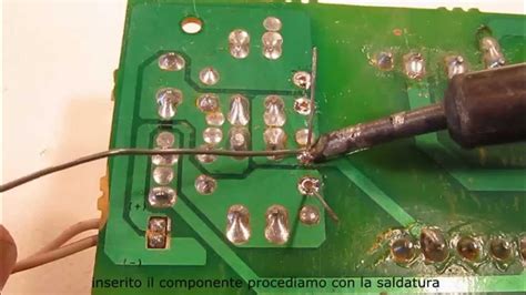 Micro saldatura su circuito stampato