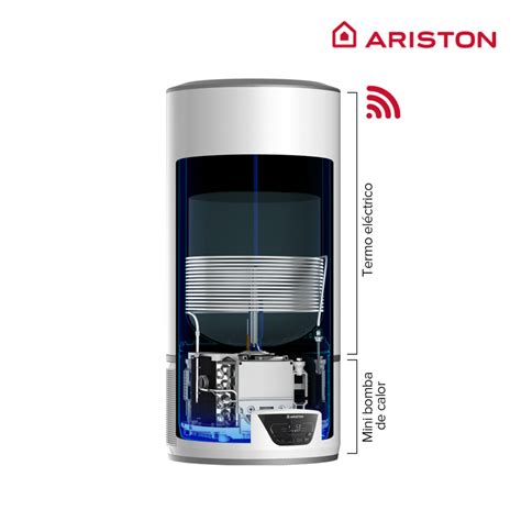 Diagramma che mostra le dimensioni dello scaldabagno Ariston Lydos Hybrid