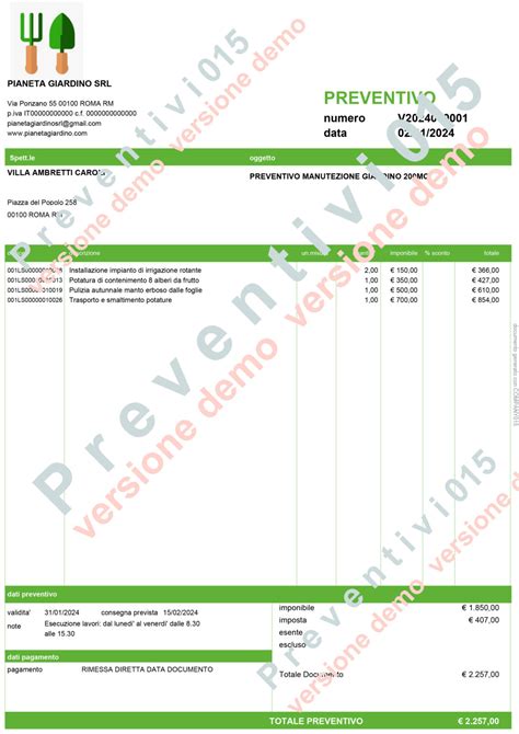 Preventivi per carrozzeria