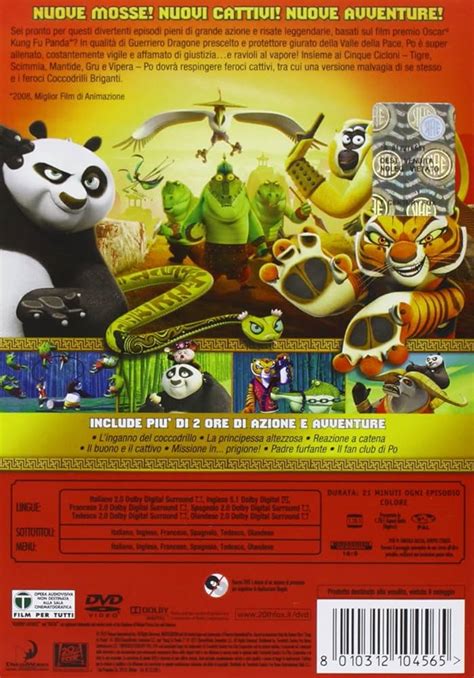 I personaggi principali di Kung Fu Panda - Mitiche Avventure