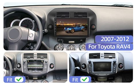 Toyota RAV4 2007 interno con comandi al volante