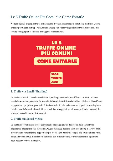 Infografica sulle truffe più comuni ai distributori