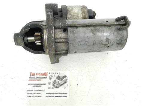 Motorino di avviamento Fiat Grande Punto 1.3 Multijet