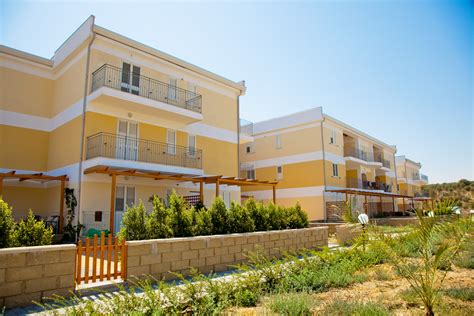 Disposizione degli appartamenti all'interno del Villaggio Volvito