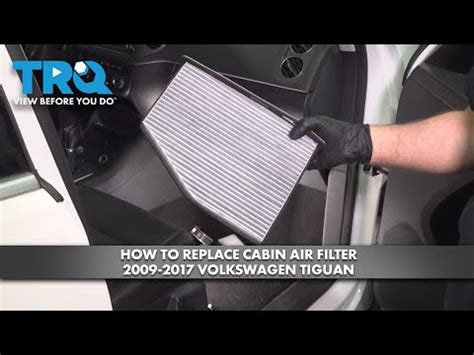 Volkswagen Tiguan con filtro abitacolo in evidenza