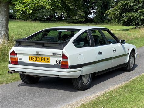 Citroën CX GTI Turbo su strada